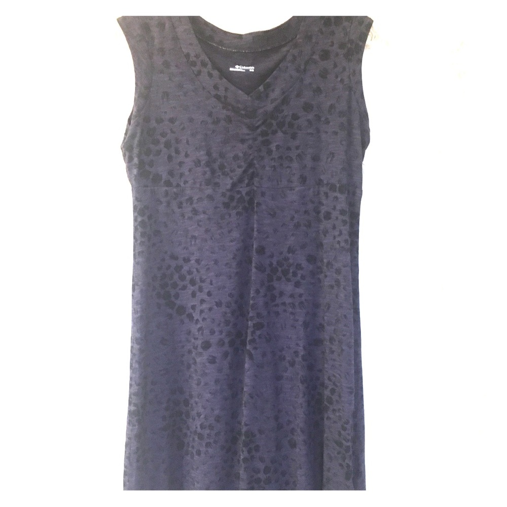 Columbia Purple Print Dress